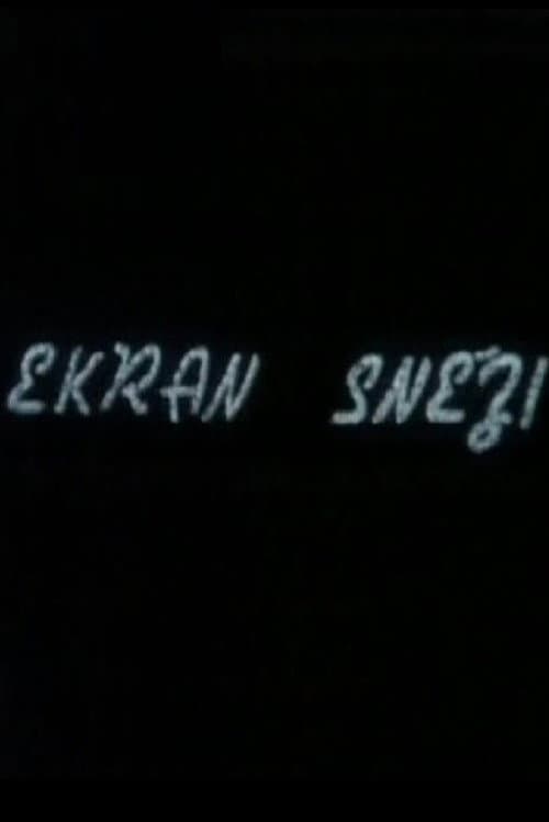 Ekran sneži